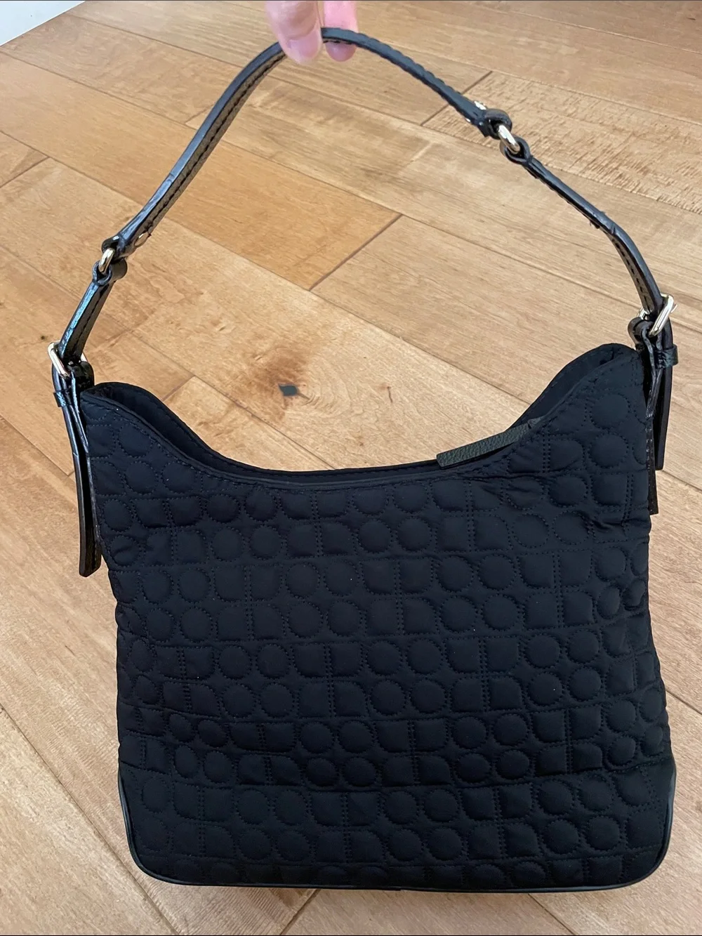 kate spade Black Quilted Shoulder Bag